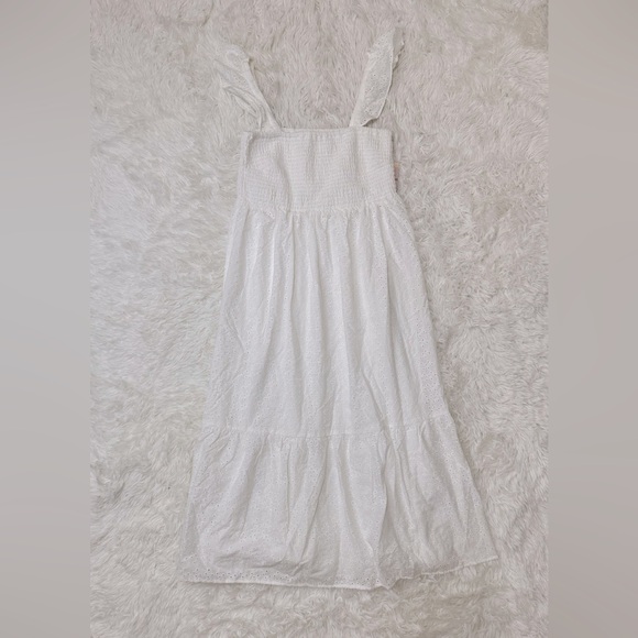 Nanette Lepore Midi Dress White Midi Dress Wedding Dress Long white Dress - Picture 3 of 8